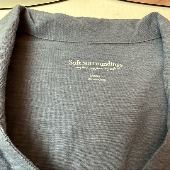 Soft Surroundings button up lagenlook - Picture 6 of 9